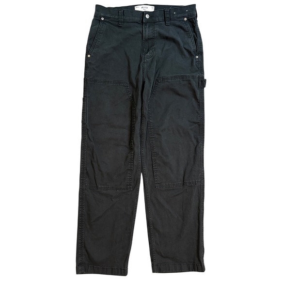 Hollister Other - Hollister Pants Mens 30x32 Black Baggy Carpenter Cargo Double Knee Utility Work